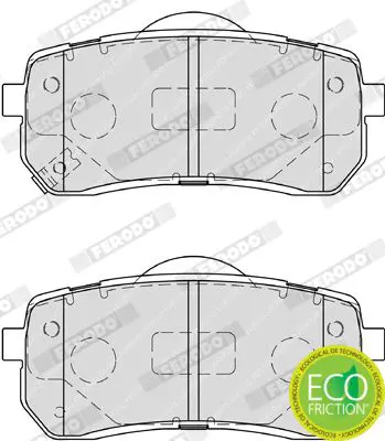 Handler.Part Brake pad set, disc brake FERODO FDB4114 3