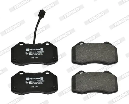 Handler.Part Brake pad set, disc brake FERODO FDB4040 2