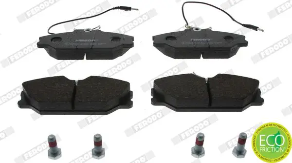 Handler.Part Brake pad set, disc brake FERODO FDB406 1