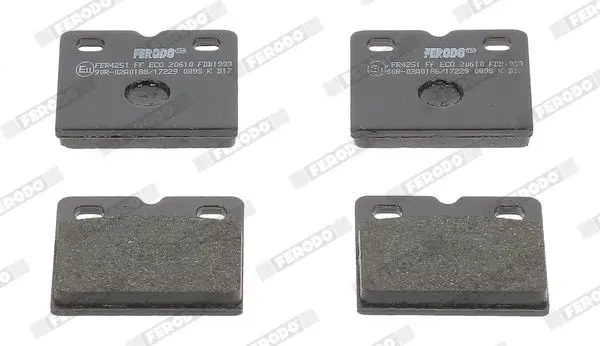 Handler.Part Brake pad set, disc brake FERODO FDB1983 1