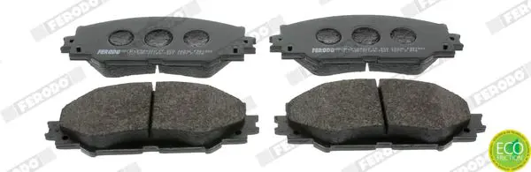 Handler.Part Brake pad set, disc brake FERODO FDB1891 1