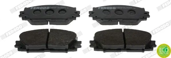 Handler.Part Brake pad set, disc brake FERODO FDB1829 1