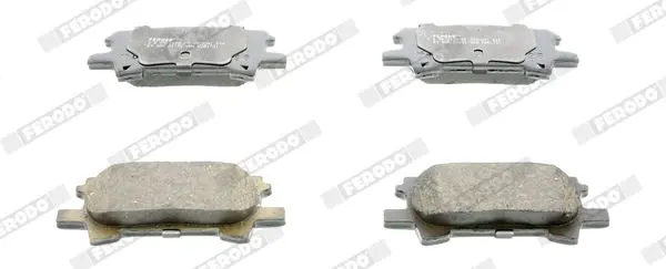 Handler.Part Brake pad set, disc brake FERODO FDB1731 1