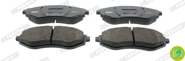 Handler.Part Brake pad set, disc brake FERODO FDB1699 1