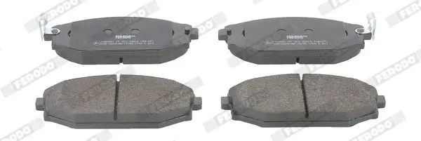 Handler.Part Brake pad set, disc brake FERODO FDB1671 1