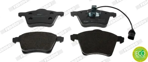 Handler.Part Brake pad set, disc brake FERODO FDB1654 1