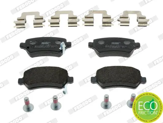 Handler.Part Brake pad set, disc brake FERODO FDB1521 1