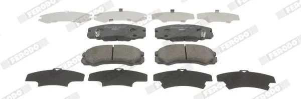 Handler.Part Brake pad set, disc brake FERODO FDB1511 1