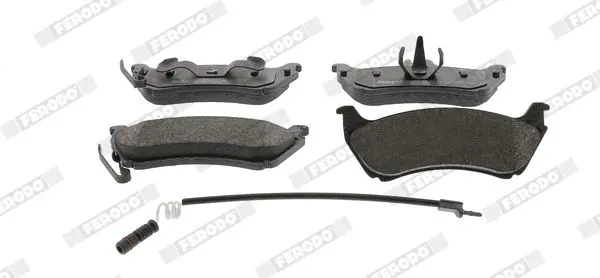 Handler.Part Brake pad set, disc brake FERODO FDB1608 1