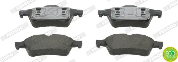 Handler.Part Brake pad set, disc brake FERODO FDB1540 1