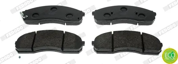 Handler.Part Brake pad set, disc brake FERODO FDB1595 1