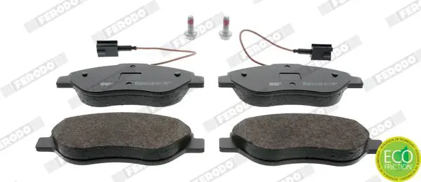 Handler.Part Brake pad set, disc brake FERODO FDB1468 1