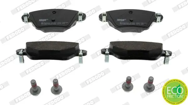 Handler.Part Brake pad set, disc brake FERODO FDB1416 1