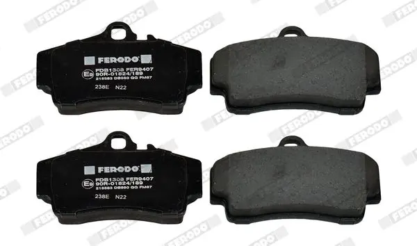 Handler.Part Brake pad set, disc brake FERODO FDB1308 2