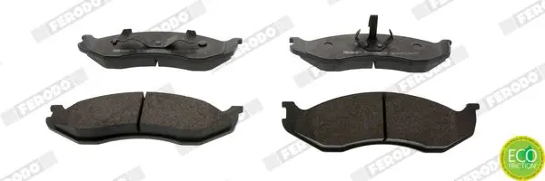 Handler.Part Brake pad set, disc brake FERODO FDB1267 1