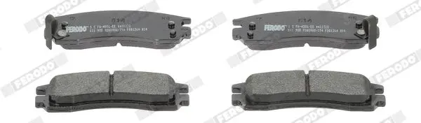 Handler.Part Brake pad set, disc brake FERODO FDB1264 1