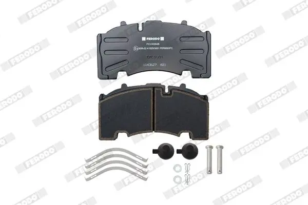 Handler.Part Brake pad set, disc brake FERODO FCV4584B 3