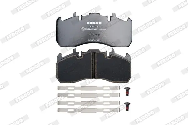 Handler.Part Brake pad set, disc brake FERODO FCV4377B 3