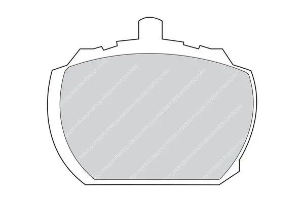 Handler.Part Brake pad set, disc brake FERODO FVR833 2