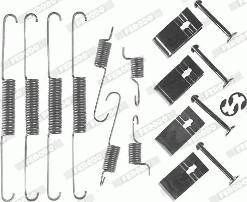 Handler.Part Accessory kit, brake shoes FERODO FBA37 1