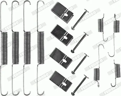 Handler.Part Accessory kit, brake shoes FERODO FBA184 1