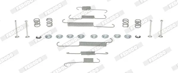 Handler.Part Accessory kit, brake shoes FERODO FBA56 1