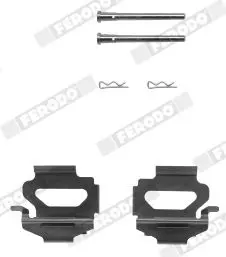 Handler.Part Accessory kit, disc brake pads FERODO FBA511 1