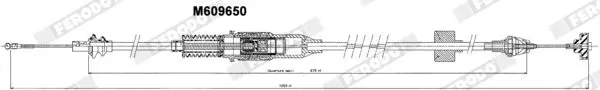 Handler.Part Clutch cable FERODO FCC422759 2