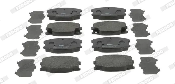 Handler.Part Brake pad set, disc brake FERODO FVR1906 1