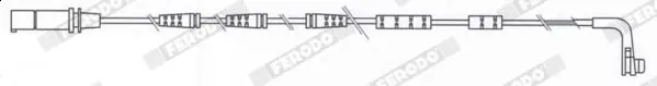 Handler.Part Warning contact, brake pad wear FERODO FWI361 4