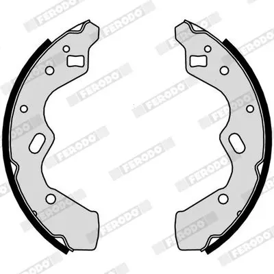 Handler.Part Brake shoe set FERODO FSB611 3