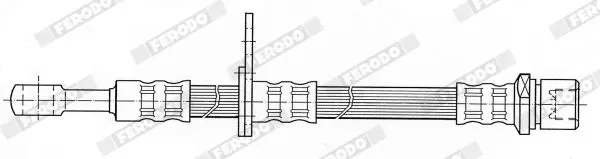 Handler.Part Brake hose FERODO FHY3103 1