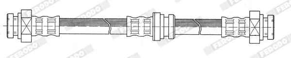 Handler.Part Brake hose FERODO FHY3276 2