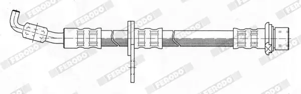 Handler.Part Brake hose FERODO FHY3048 2