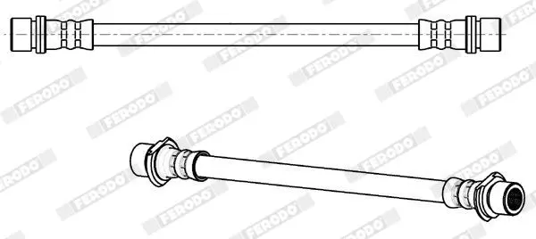 Handler.Part Brake hose FERODO FHY2700 2