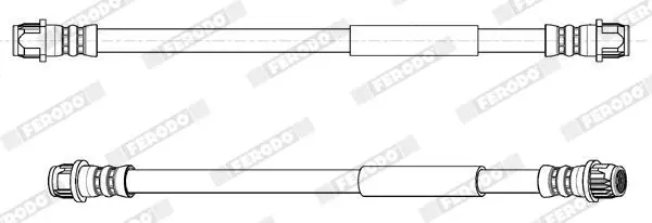 Handler.Part Brake hose FERODO FHY2772 2