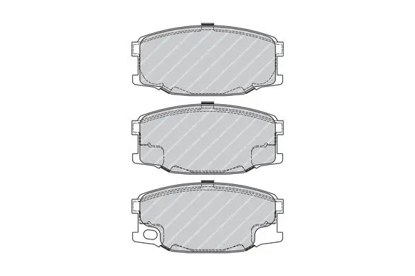 Handler.Part Brake pad set, disc brake FERODO FVR1906 2