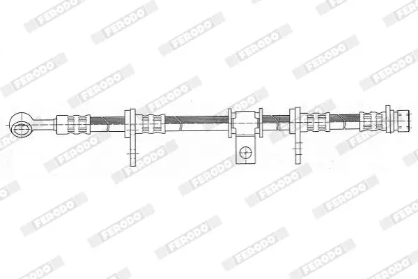 Handler.Part Brake hose FERODO FHY2294 2