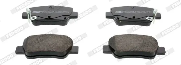 Handler.Part Brake pad set, disc brake FERODO FDB4411 1