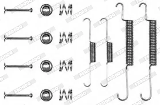 Handler.Part Accessory kit, brake shoes FERODO FBA138 1