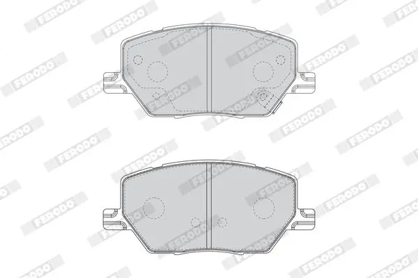 Handler.Part Brake pad set, disc brake FERODO FDB4688 2