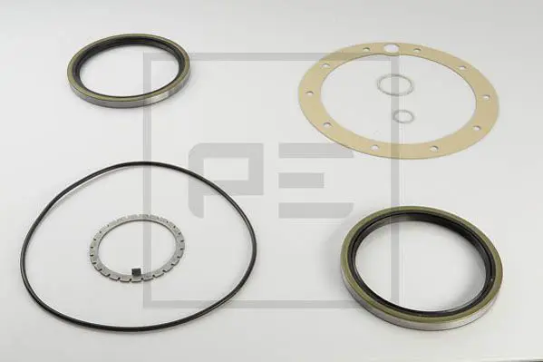 Handler.Part Gasket set, wheel hub PE Automotive 01107000A 1