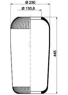 Handler.Part Boot, air suspension PE Automotive 08409770A 1