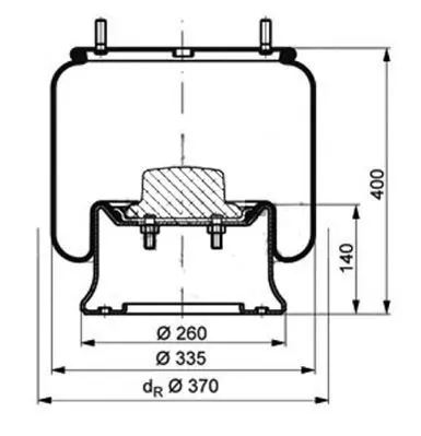 Handler.Part Boot, air suspension PE Automotive 08422071A 1