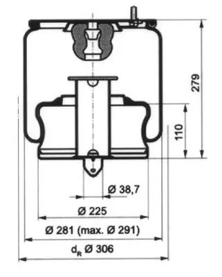 Handler.Part Boot, air suspension PE Automotive 08426771A 1