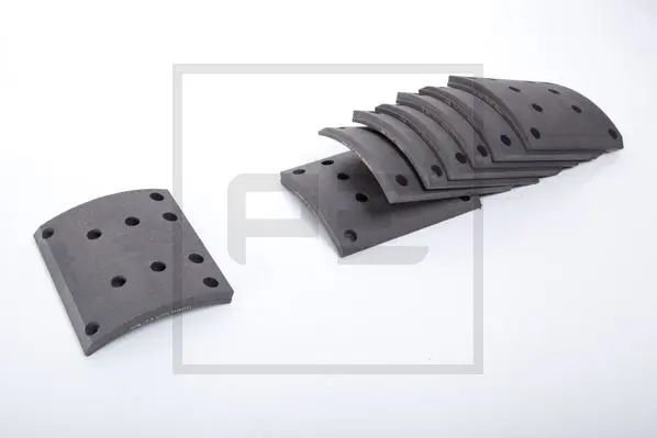 Handler.Part Brake lining kit, drum brake PE Automotive 08610200A 1