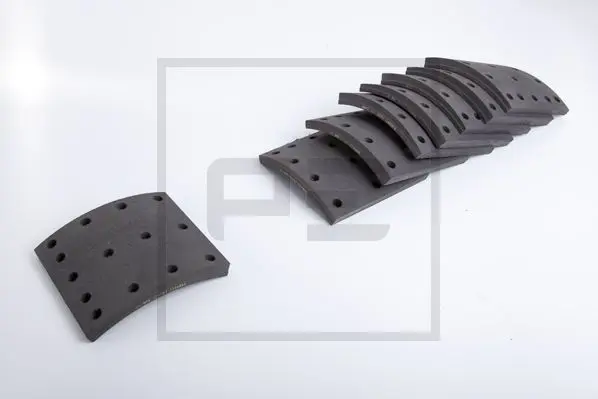 Handler.Part Brake lining kit, drum brake PE Automotive 08617300A 1