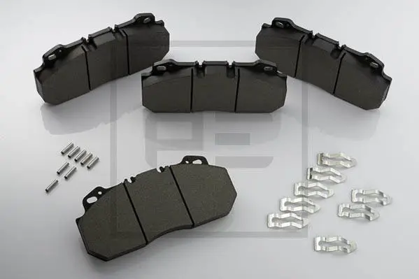 Handler.Part Brake pad set, disc brake PE Automotive 08630400A 1