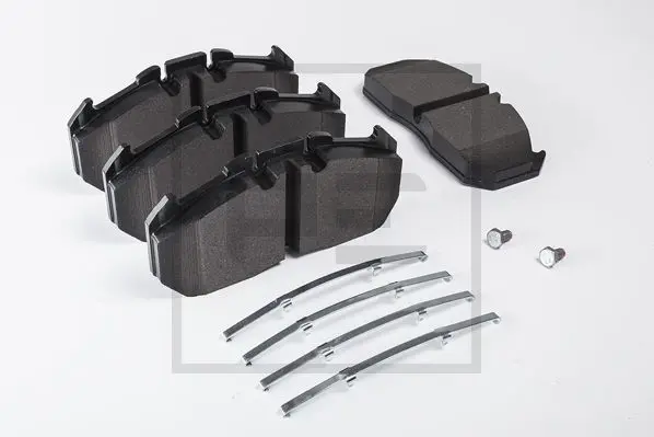 Handler.Part Brake pad set, disc brake PE Automotive 08631700A 1