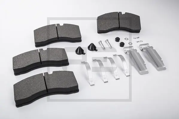 Handler.Part Brake pad set, disc brake PE Automotive 08632100A 1